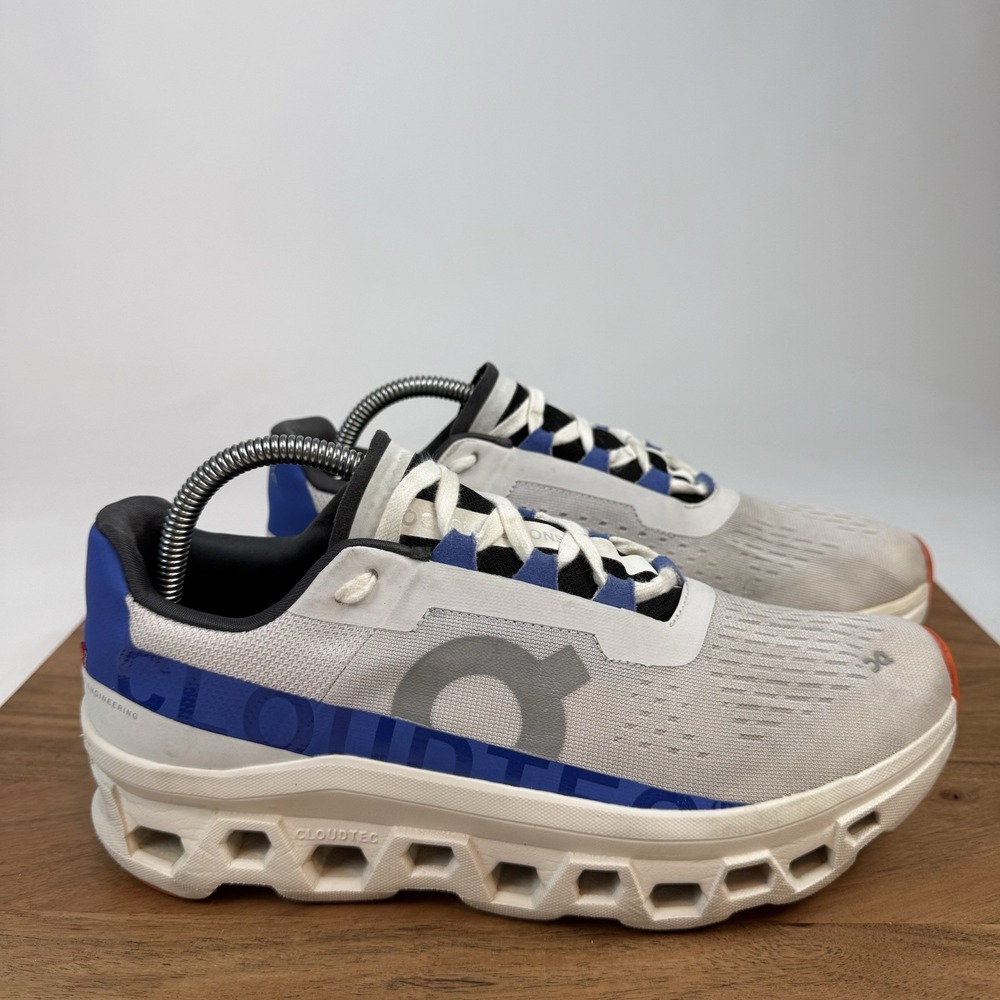 Womens On Cloudmonster Gray Athletic Low Running Gym Sneakers Shoes Size 10 M‎